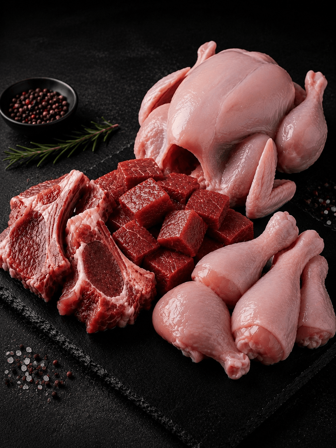 Fresh premium packaged chicken and mutton from MR Chicken & Mutton